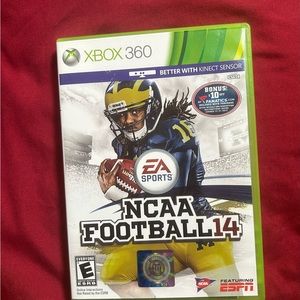 X Box 360 Game NCAA Football 14